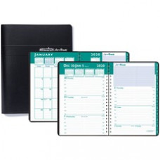 House of Doolittle Express Track Small Weekly/Monthly Calendar Planner - Julian Dates - Weekly, Monthly - 13 Month - January 2023 - January 2024 - 8:00 AM to 5:00 PM - Hourly - 1 Week, 1 Month Double Page Layout - 5
