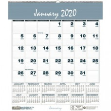 House of Doolittle Bar Harbor Monthly Wall Calendar - Julian Dates - Monthly - 12 Month - January 2023 - December 2023 - 1 Month Single Page Layout - 7