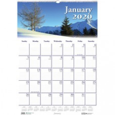 House of Doolittle Earthscapes Scenic Wall Calendars - Julian Dates - Monthly - 1 Year - January 2023 - December 2023 - 1 Month Single Page Layout - 12