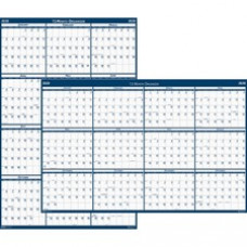 House of Doolittle Recycled Laminated Reversible Planner - Professional - Julian Dates - Monthly - 12 Month - January 2023 - December 2023 - 24