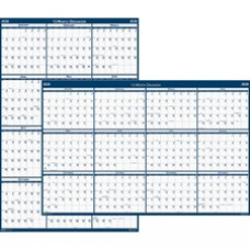 House of Doolittle Write-on Laminated Wall Planner - Professional - Julian Dates - Monthly - 12 Month - January 2023 - December 2023 - 32