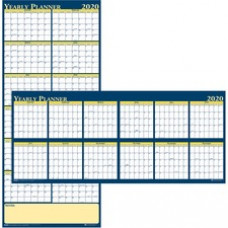 House of Doolittle Laminated Yearly Wall Planner - Julian Dates - Yearly - January 2023 - December 2023 - 60