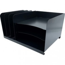 Huron Combo Slots Desk Organizer - 6 Compartment(s) - 8