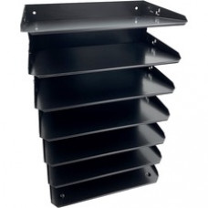 Huron Horizontal Slots Desk Organizer - 7 Compartment(s) - 18