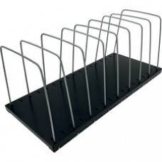 Huron Metal Wire Vertical Slots Organizer/Sorter - 8 Compartment(s) - 7.5