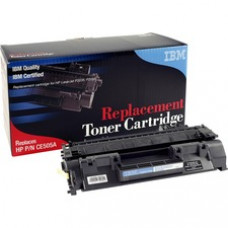 IBM Remanufactured Toner Cartridge - Alternative for HP 05A (CE456A, CE457A, CE459A, CE461A, CE505A) - Laser - 2300 Pages - Black - 1 Each