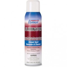 Dymon Eliminator Carpet Spot Remover/Cleaner - Aerosol - 0.16 gal (20 fl oz) - 12 / Carton - Red