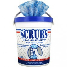 SCRUBS In-A-Bucket Hand Cleaner Towels - 12