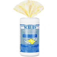 SCRUBS Stainless Steel Cleaner Wipes - Towel - Citrus Scent - 30 - 6 / Carton