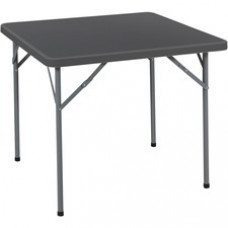 Iceberg IndestrucTable TOO Square Folding Table - Square Top - Powder Coated Base - 34