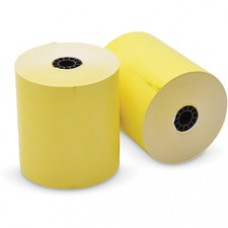ICONEX Thermal Receipt Paper - Yellow - 3 1/8