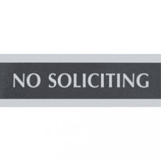 Headline Signs NO SOLICITING Sign - 1 Each - No Soliciting Print/Message - 9