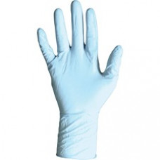 DiversaMed Powder-Free Nitrile Gloves - Chemical Protection - Large Size - For Right/Left Hand - Blue - Beaded Cuff, Puncture Resistant, Textured Grip, Powder-free, Chemical Resistant, Disposable - For Chemical, Food, Laboratory Application, Construc