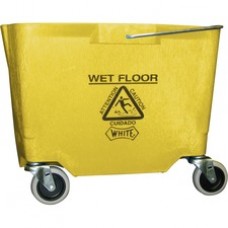 Impact Products 35 QT Replacement Mop Bucket - No Wringer - 35 quart - Polyethylene - Yellow