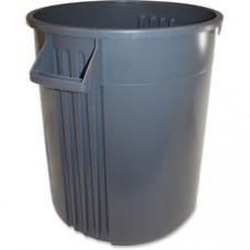 Gator 32-gallon Vented Container - 32 gal Capacity - Crush Resistant, Handle, Jam-free, Vented - Gray