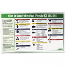 Impact Products GHS Safety Data Sheet Poster in Spanish - 24
