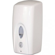 Impact Products Hands Free Soap Dispenser - Automatic - Support 6 x AA Battery - Key Lock - White - 1Each