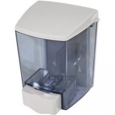 Encore Soap Dispenser - Manual - 1.44 quart Capacity - White, Clear - 12 / Carton