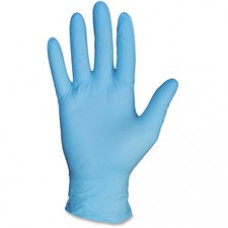 Protected Chef Nitrile General Purpose Gloves - Small Size - Nitrile - Blue - Ambidextrous, Disposable, Powder-free, Comfortable - For Cleaning, Food Handling - 100 / Box