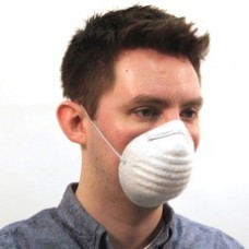 ProGuard Disposable Nontoxic Dust Mask - Pollen, Dust, Grass Protection - Polypropylene Mask - White - 600 / Carton