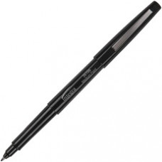 Integra Medium-point Pen - Medium Pen Point - Black Water Based Ink - Black Barrel - 12 / Dozen
