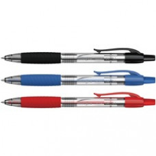 Integra Retractable 0.7mm Gel Pen - Medium Pen Point - 0.7 mm Pen Point Size - Retractable - Assorted Gel-based Ink - Assorted Barrel - 3 / Pack