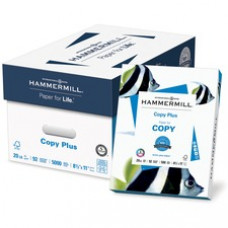 Hammermill Copy Plus Copy & Multipurpose Paper - White - 92 Brightness - Letter - 8 1/2