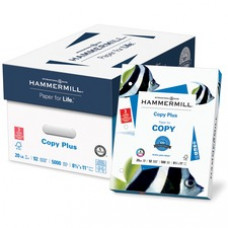Hammermill Copy Plus 8.5x11 3-Hole Punched Copy & Multipurpose Paper - White - 92 Brightness - Letter - 8 1/2