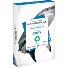 Hammermill Great White Laser, Inkjet Print Copy & Multipurpose Paper - 11" x 17" - 20 lb Basis Weight - 500 / Ream - White