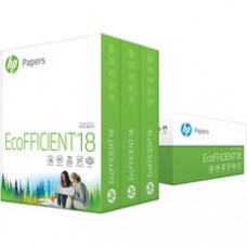 HP Papers EcoFFICIENT 8.5x11 Copy & Multipurpose Paper - White - 92 Brightness - Letter - 8 1/2