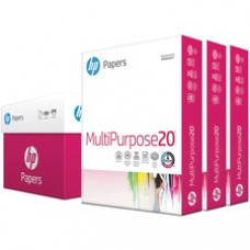HP Papers MultiPurpose20 8.5x11 Inkjet Copy & Multipurpose Paper - White - 96 Brightness - Letter - 8 1/2