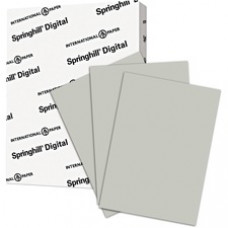 Springhill 8.5x11 Laser Printable Multipurpose Card Stock - Gray - 92 Brightness - Letter - 8 1/2