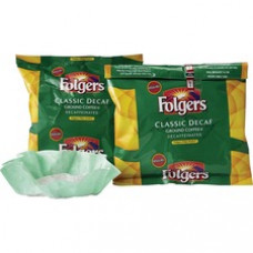 Folgers .9 oz Decaffeinated Filter Packs Filter Pack - Decaffeinated - 9 oz Per Pouch - 40 / Carton