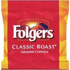 Folgers Classic Roast Coffee - Regular - Medium - 0.9 oz - 36 / Carton