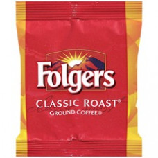 Folgers Regular Classic Roast - Regular - Medium - 1.5 oz Per Bag - 42 / Carton