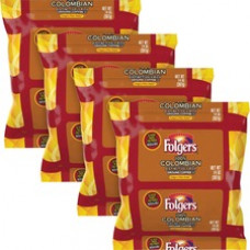 Folgers Colombian Ground Coffee Filter Packs Ground - Regular - Colombian - Bold - 1.4 oz - 40 / Carton