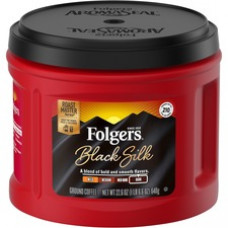 Folgers® Ground Black Silk Dark Ground Coffee - Dark - 22.6 oz - 1 Each