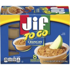 Jif Crunchy Peanut Butter - Peanut - 8 / Pack