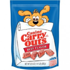 Canine Carryouts Beef Flavor Chewy Dog Treats - For Dog - Chewy - Beef Flavor