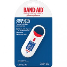 Johnson & Johnson Band-Aid Antiseptic Cleansing Spray - For Cut, Scrape, Burn - 8 fl oz - 1 Each