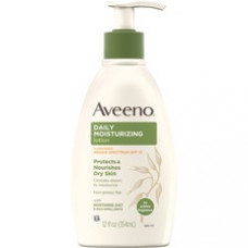 AVEENO® Daily Moisturizing Lotion - Lotion - 12 oz (340.2 g) - Non-fragrance - For Dry, Sensitive Skin - Non-greasy, Non-comedogenic, Hypoallergenic, Absorbs Quickly - 1 Each