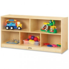 Jonti-Craft Toddler Single Mobile Storage Unit - 5 Compartment(s) - 24.5