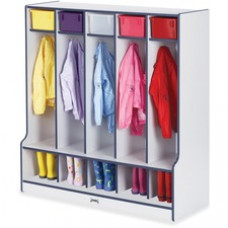 Rainbow Accents Step 5 Section Locker - 5 Compartment(s) - 50.5