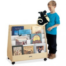 Jonti-Craft Double Sided Mobile Pick-a-Book Stand - 8 Compartment(s) - 1