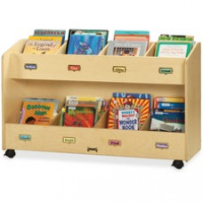 Jonti-Craft Mobile Section Book Storage Organizer - 8 Compartment(s) - 29.5