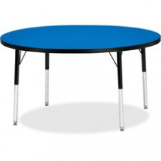 Berries Adult Height Color Top Round Table - Round Top - Four Leg Base - 4 Legs - 1.13