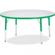 Berries Elementary Height Color Edge Round Table - Round Top - Four Leg Base - 4 Legs - 1.13