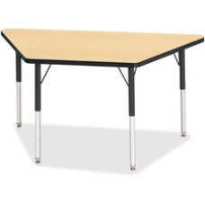 Berries Adult-Size Classic Color Trapezoid Table - Trapezoid Top - Four Leg Base - 4 Legs - 48