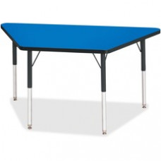 Berries Adult Height Classic Color Trapezoid Table - Trapezoid Top - Four Leg Base - 4 Legs - 48