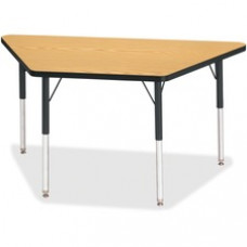 Berries Adult-Size Classic Color Trapezoid Table - Trapezoid Top - Four Leg Base - 4 Legs - 48
